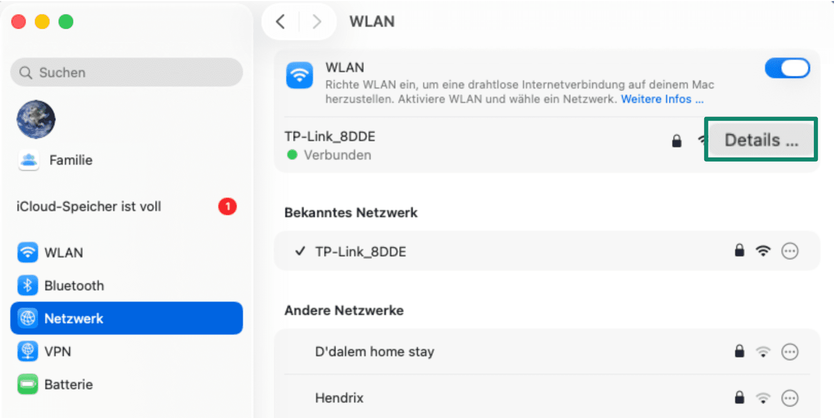 7.mac Wifi Settings De