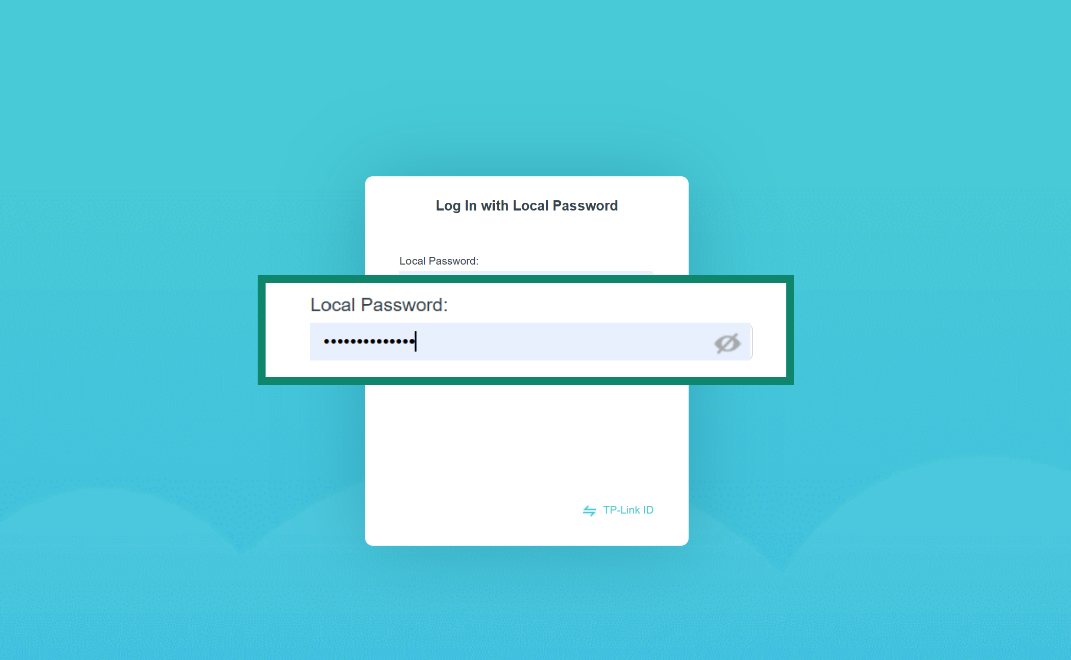 Input your router admin login and password to access its settings.