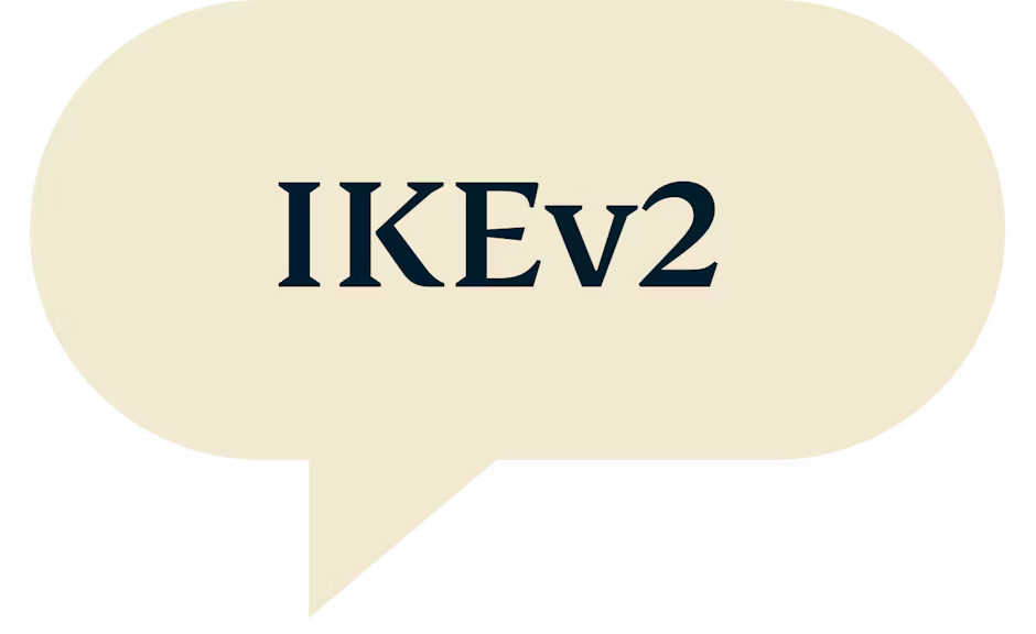 IKEv2 vpn protokolü.