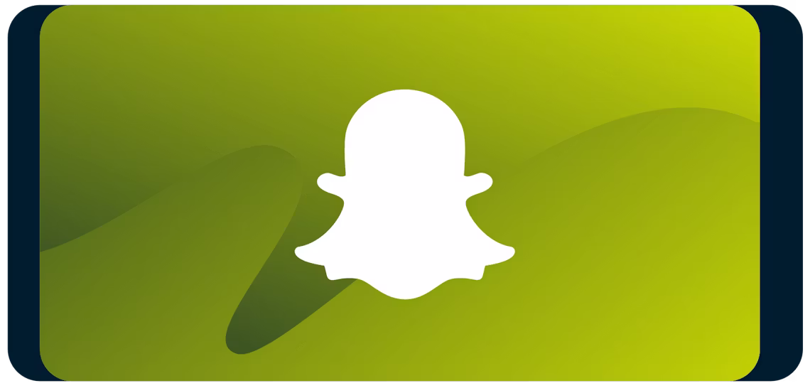 Snapchat-logo op smartphone