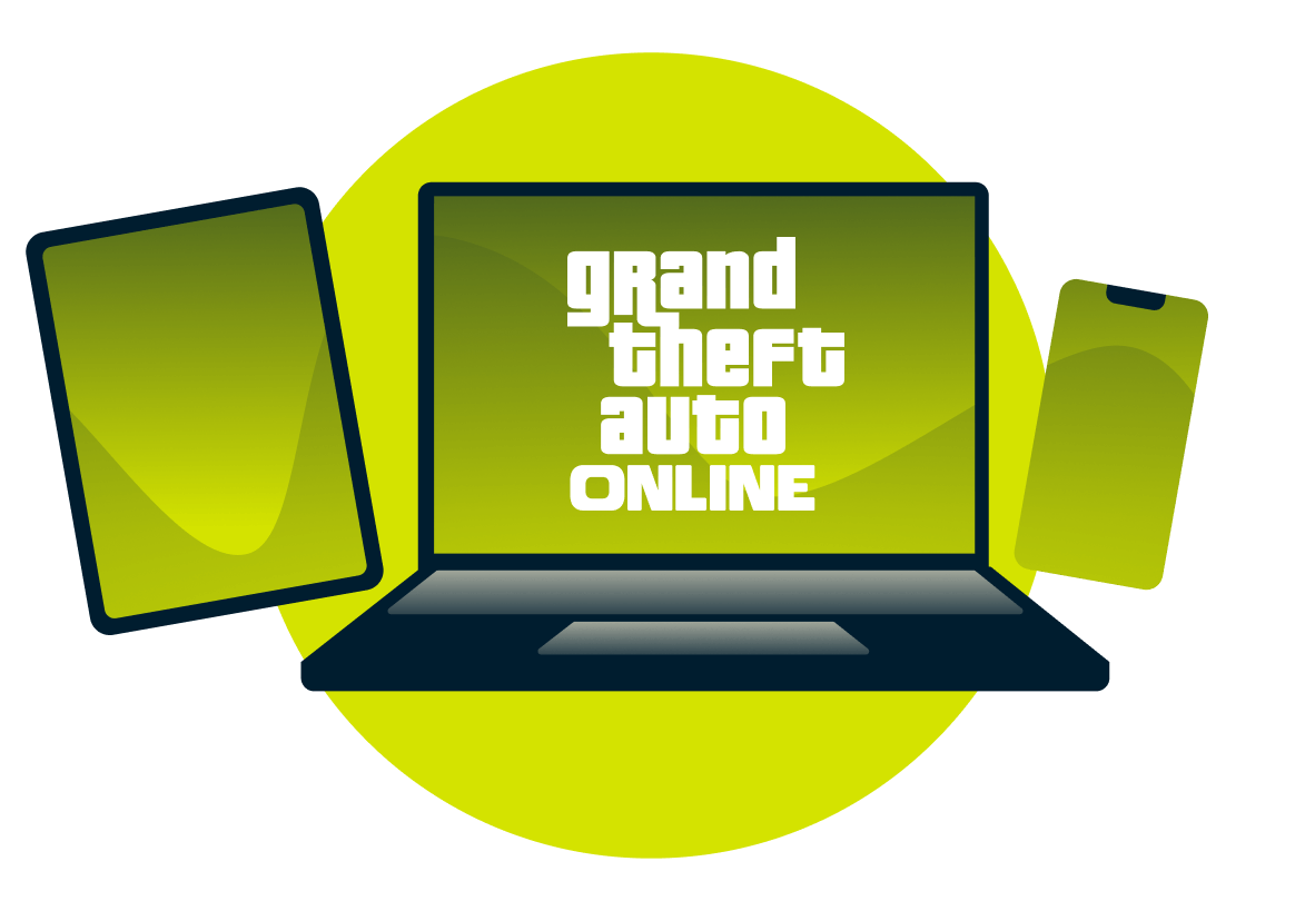 Graj w GTA Online na wielu urządzeniach