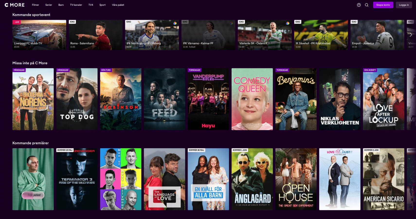 รับชม C More ด้วย VPN