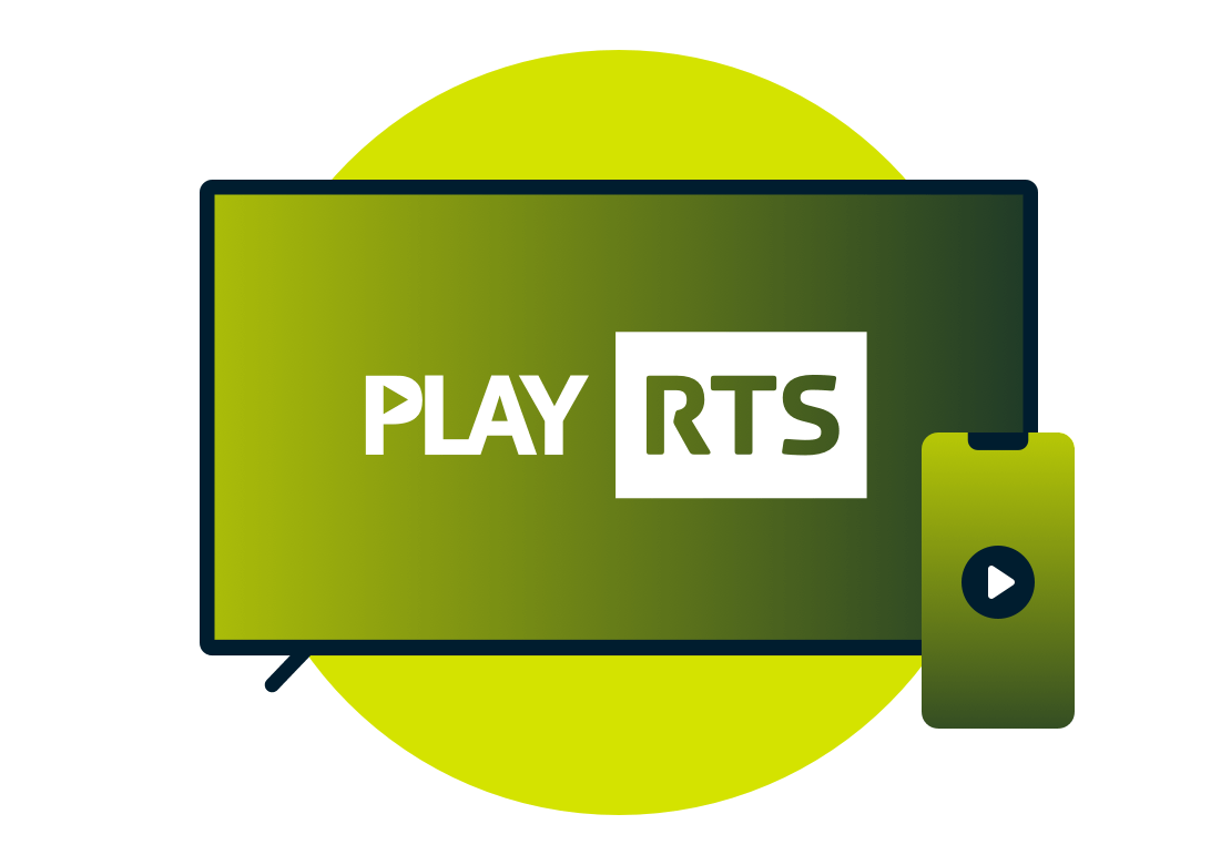 Variety of devices with the Play RTS logo.
