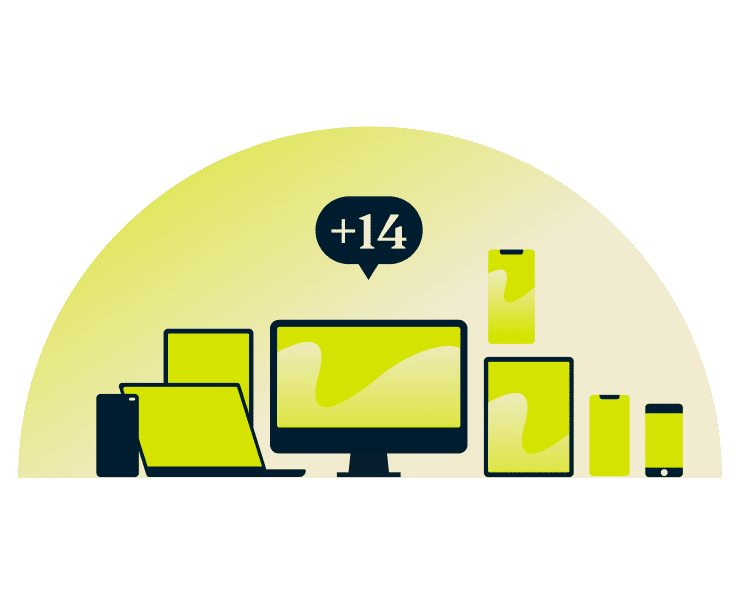 Up To 14 Devices@2x 2
