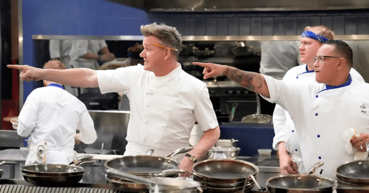 Gordon Ramsay em Hell's Kitchen