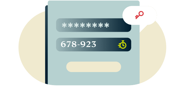 Losango de código 2FA do ExpressVPN Keys